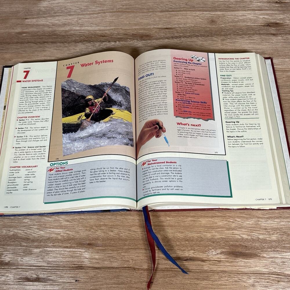 Merrill Earth Science Teacher Wraparound Edition textbook Hardcover -Home School - Picture 4 of 4
